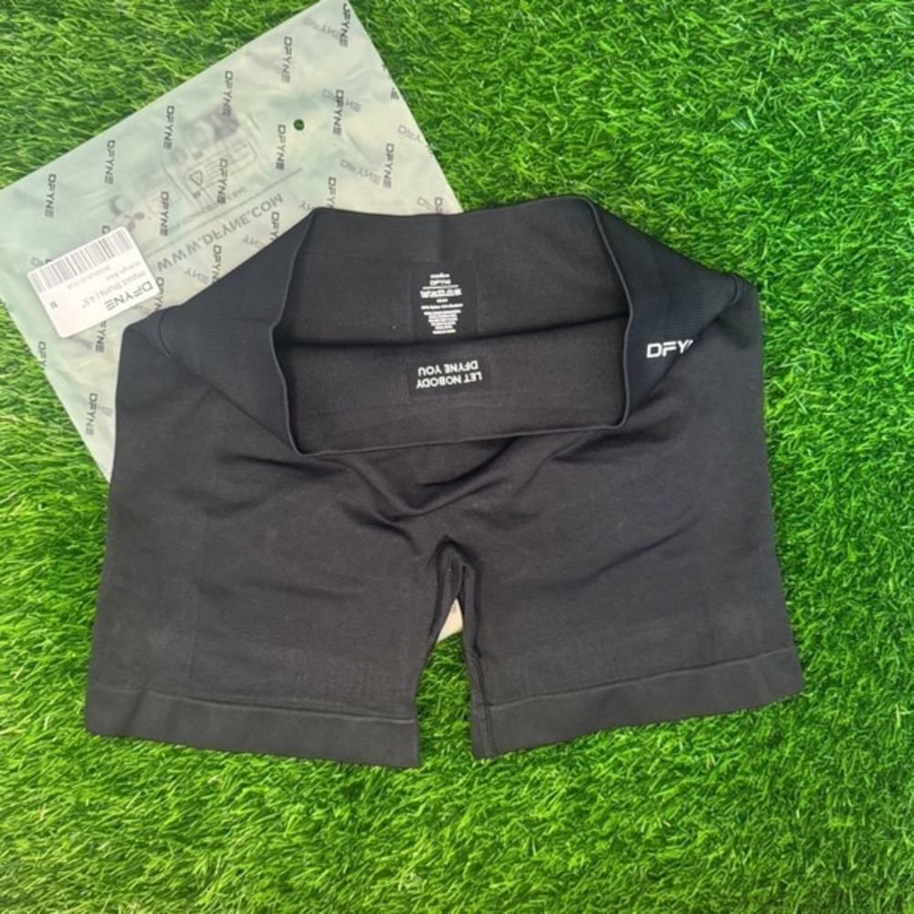 Dfyne impact shorts 4.5" midnight black medium - Picture 3 of 5